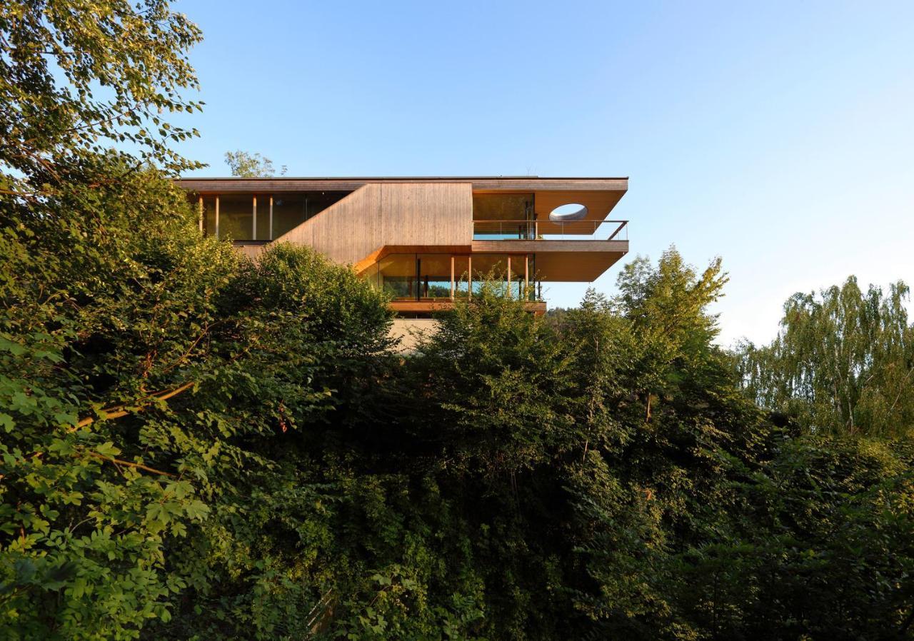 布雷根茨Haus Am Felsen, Ferien In Vorarlberger Architektur公寓 外观 照片